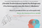 Thumbnail for the post titled: Nowy Ośrodek Środowiskowej Opieki Psychologicznej i Psychoterapeutycznej dla Dzieci i Młodzieży